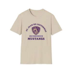 Mustangs MOCKUP Catholic School ADULT Gildan Softstyle T-Shirt