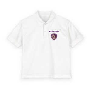 Mustangs MOCKUP DryBlend® Youth Jersey Polo