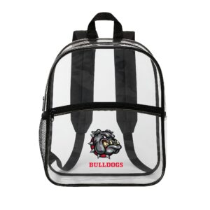 Personalized Clear Backpack security-friendly bag for schools stadium events and travel