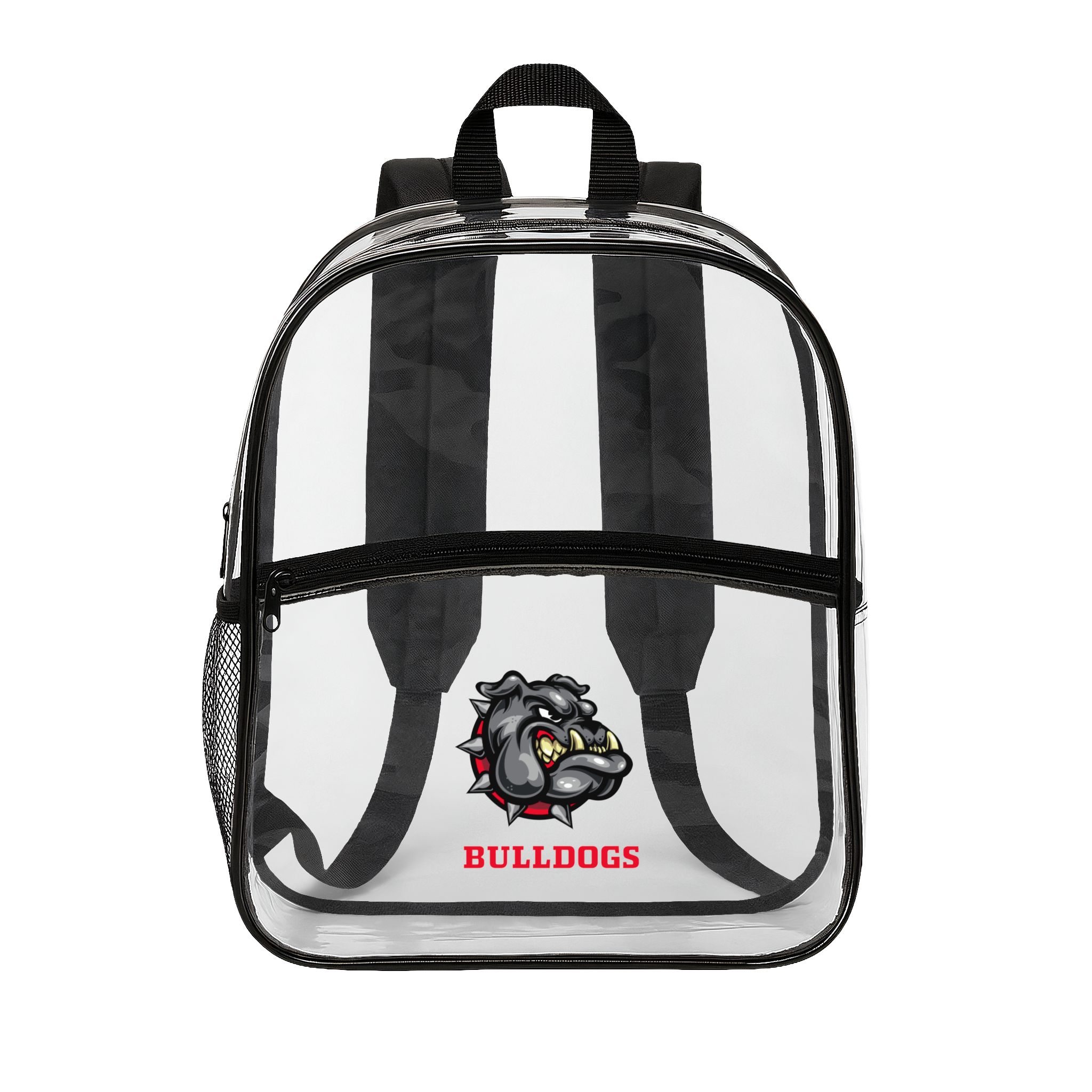 Personalized Clear Backpack security-friendly bag for schools stadium events and travel