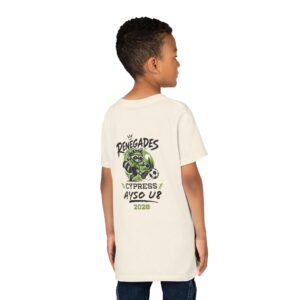 2026 Renegades – AYSO 154 Cypress Soccer Bella+Canvas YOUTH Kids T-Shirt