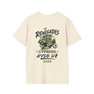 2026 Renegades - AYSO 154 Cypress Soccer ADULT Gildan Softstyle T-Shirt