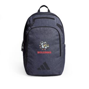Adidas® Defender 5 Backpack Personalized Name, Logo Bulldogs Mockup (Embroidery)