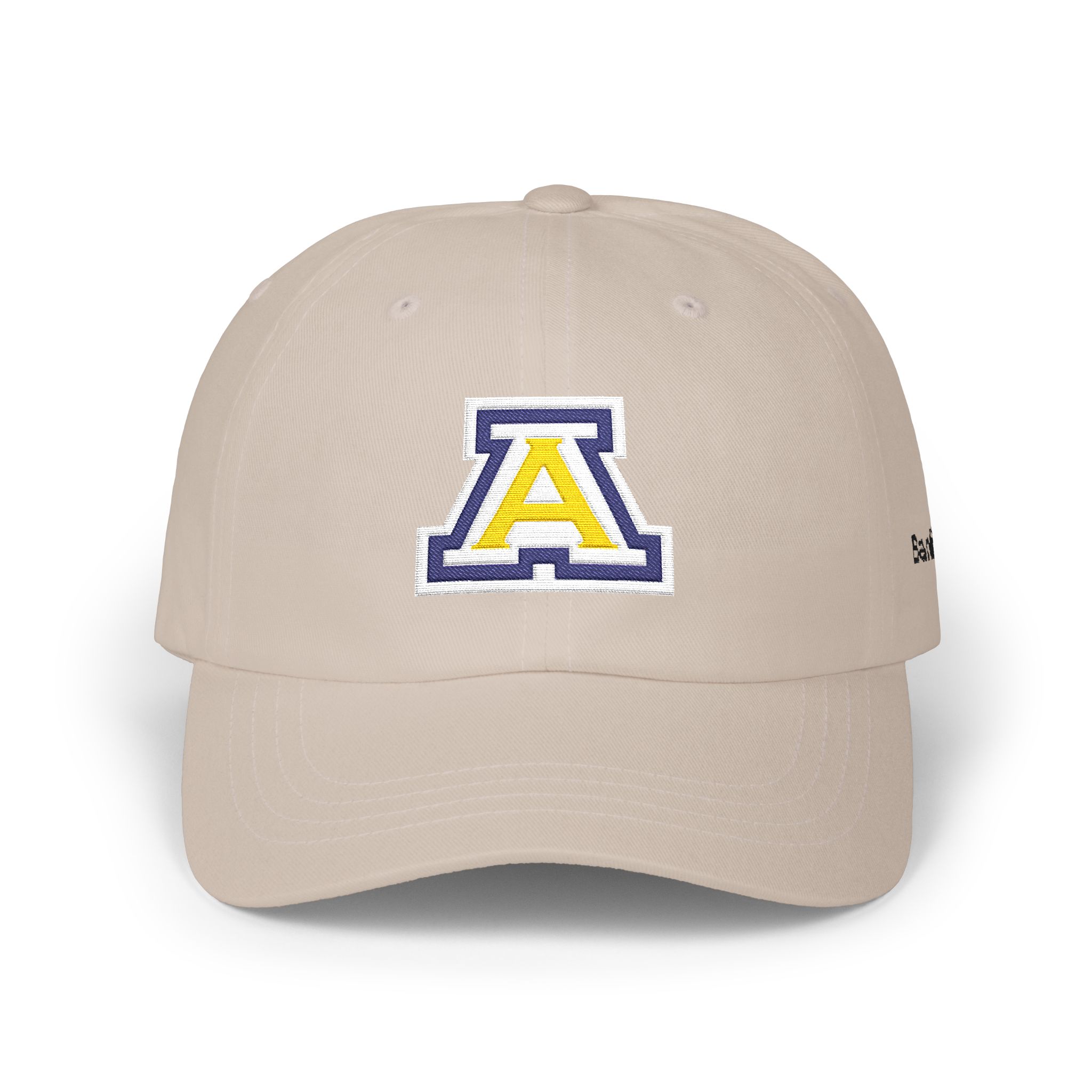 Anaheim High - Block A Personalized Name Light Colors Classic Adjustable Cap (Embroidery) - Image 2