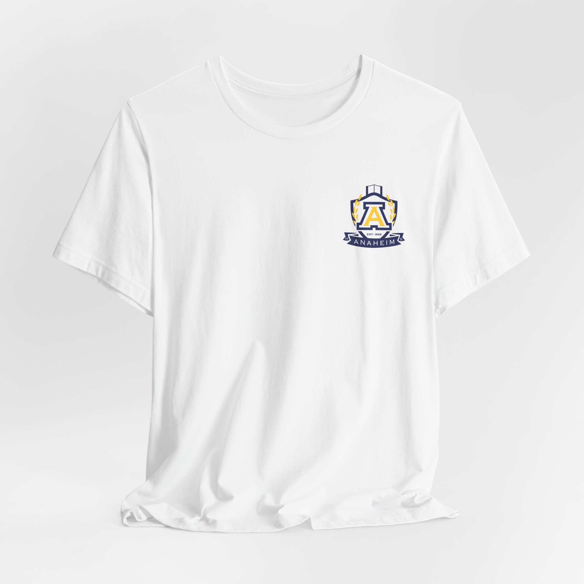 Anaheim High - Seal-Crest Logo Unisex Bella Canvas T-Shirt
