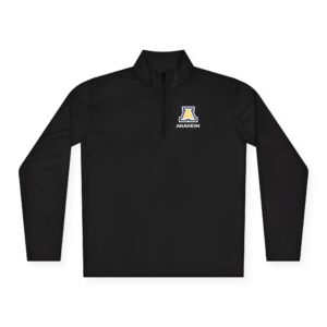 Anaheim High - Block A 1Line Logo Unisex Quarter-Zip Pullover