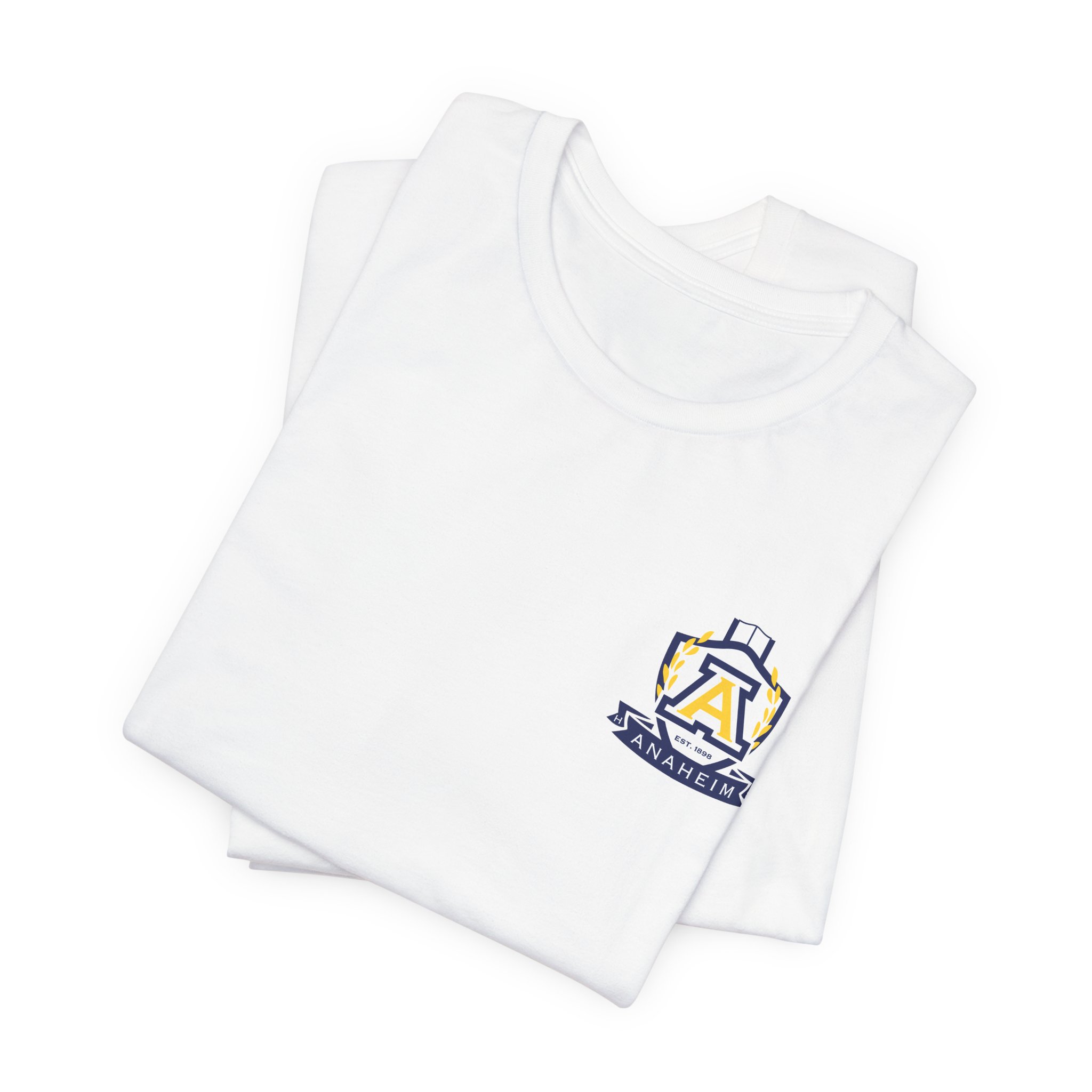 Anaheim High - Seal-Crest Logo Unisex Bella Canvas T-Shirt - Image 5