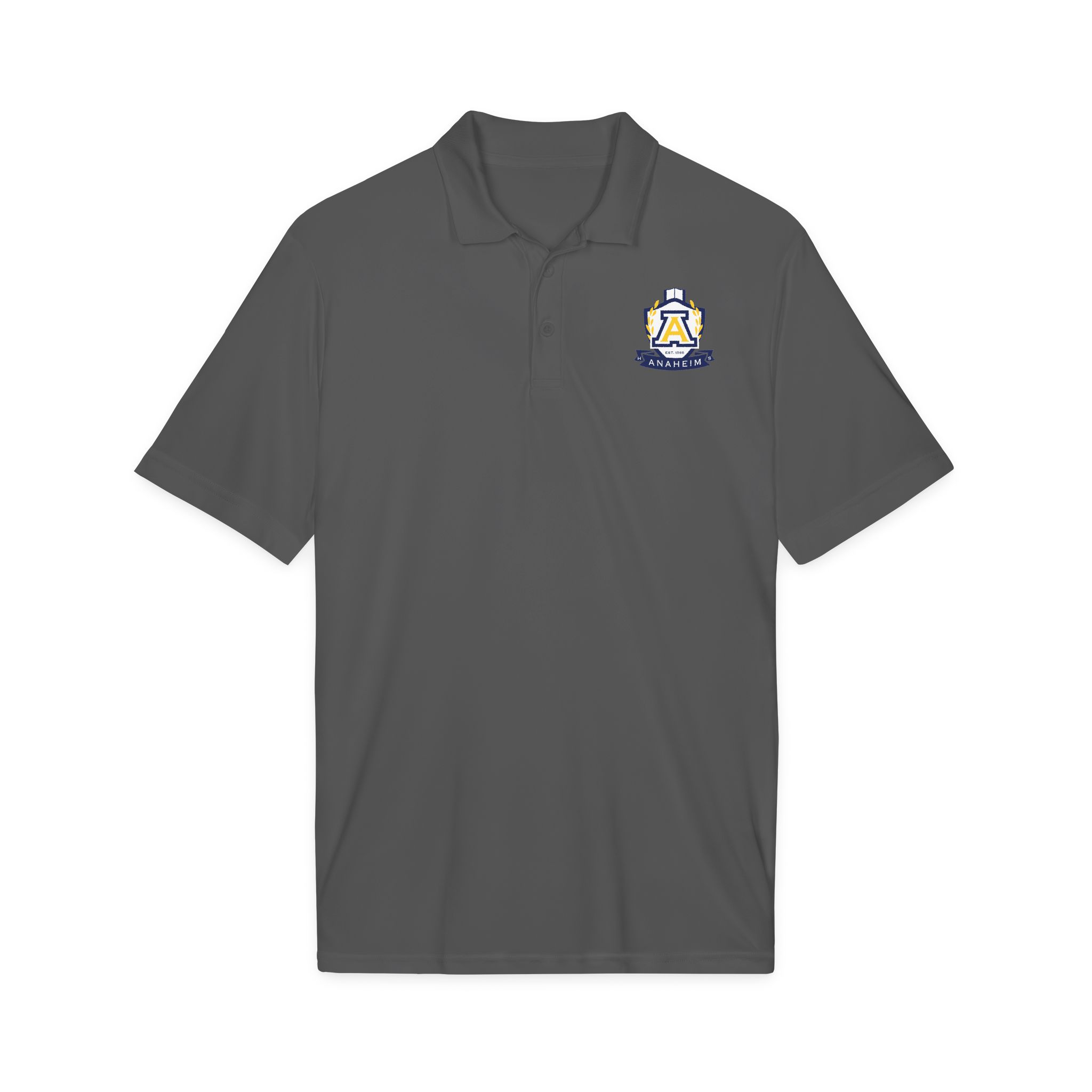 Anaheim High - Seal Crest Unisex Sport-Tek® PosiCharge® Competitor™ Polo (DTF) - Image 4