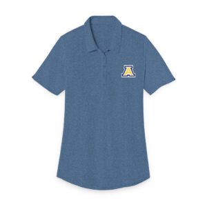 Anaheim High - Block A Logo Women Ladies Fine Pique Blend Polo Shirt (DTF)