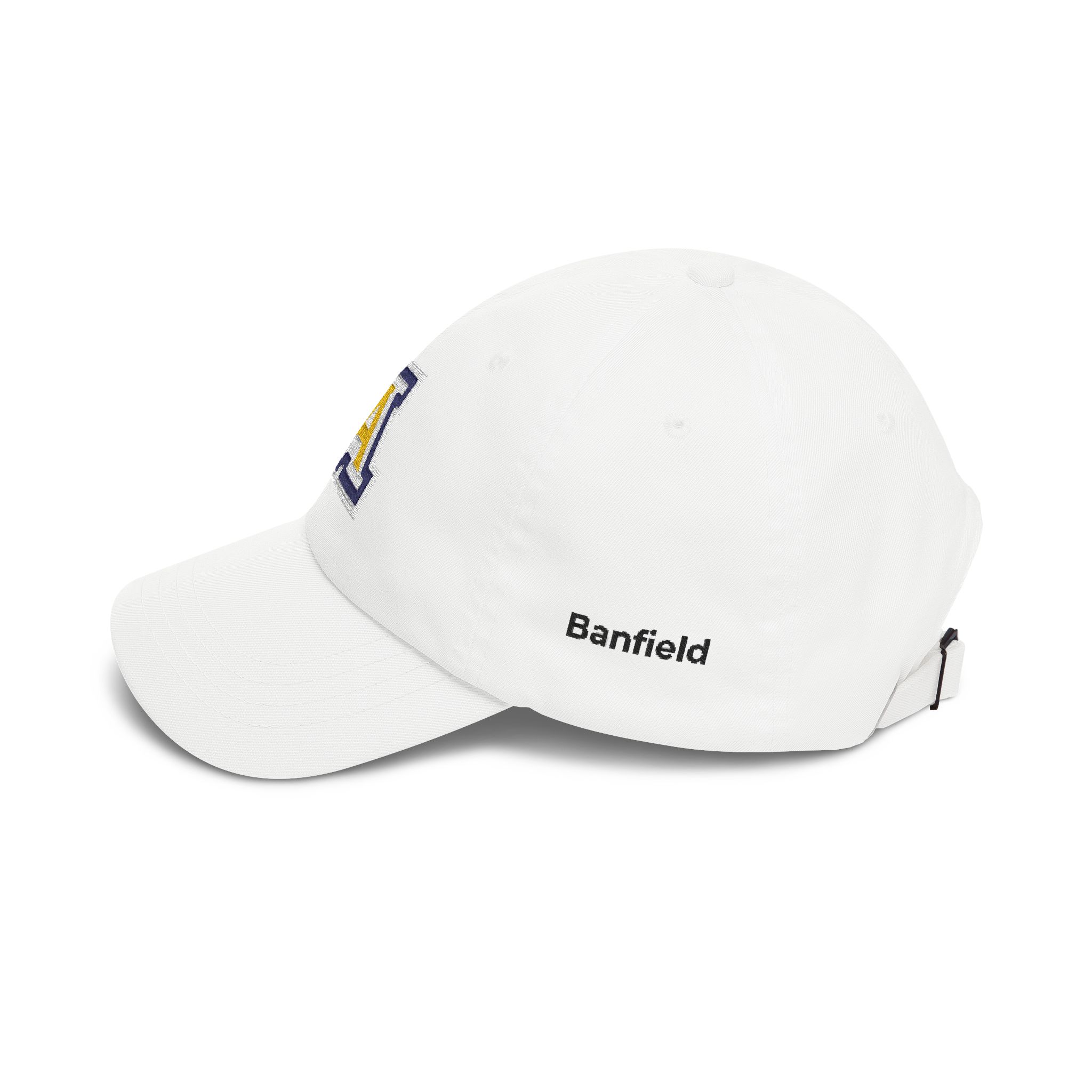 Anaheim High - Block A Personalized Name Light Colors Classic Adjustable Cap (Embroidery) - Image 7