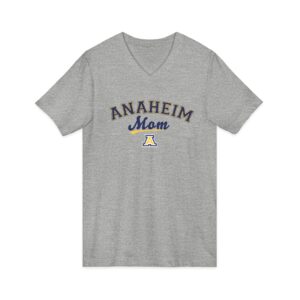 Anaheim High - Arch Logo Mom Women's V-Neck T-Shirt