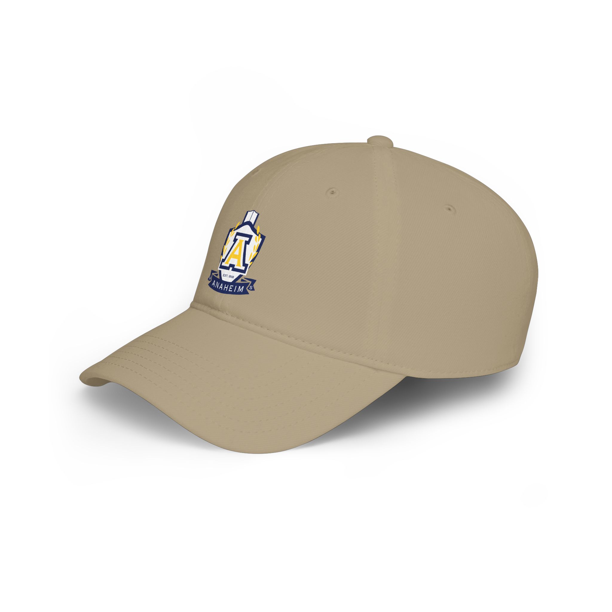 Anaheim High - Seal-Crest Logo Low Profile Baseball Cap (DTF) - Image 3