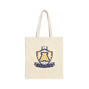 Anaheim High - Seal-Crest Logo Cotton Canvas Tote Bag