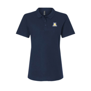 Anaheim High - Block A Logo Women's Gildan Pique Polo Shirt (DTF)