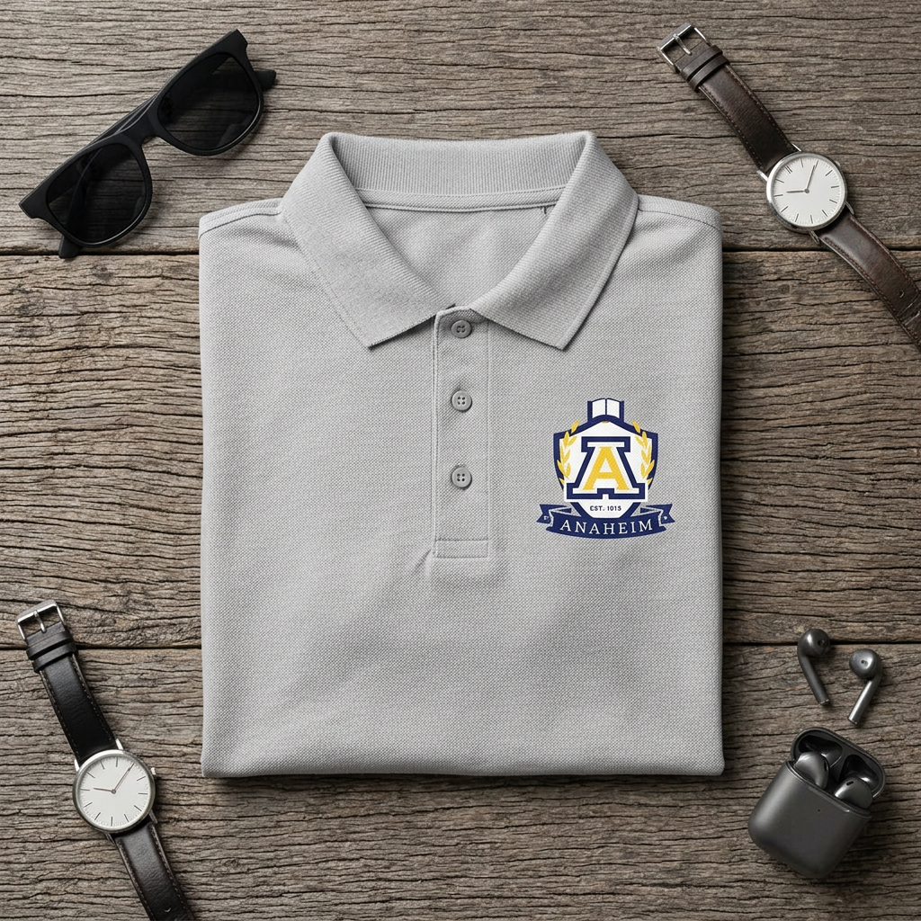 Anaheim High - Seal-Crest Logo Women's Gildan Pique Polo Shirt (DTF) - Image 4