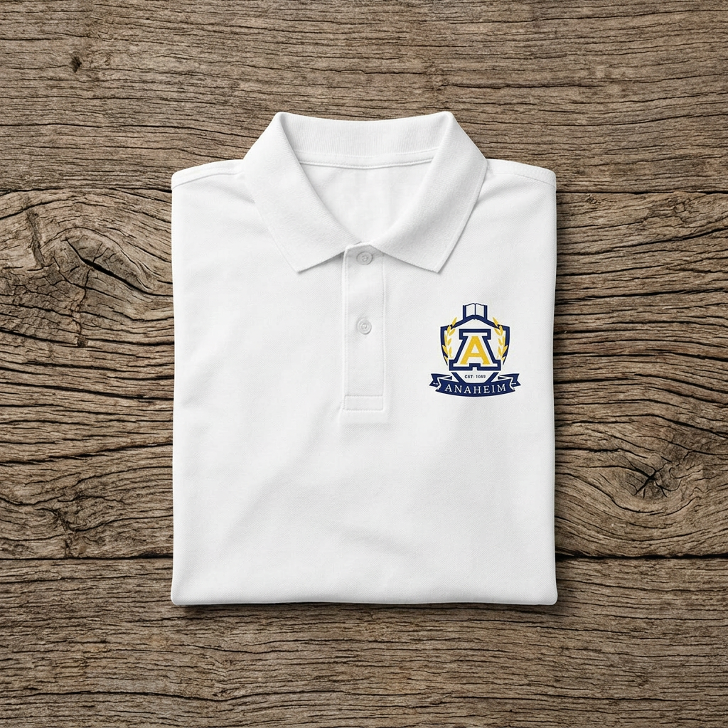 Anaheim High - Seal-Crest Logo Women's Gildan Pique Polo Shirt (DTF)