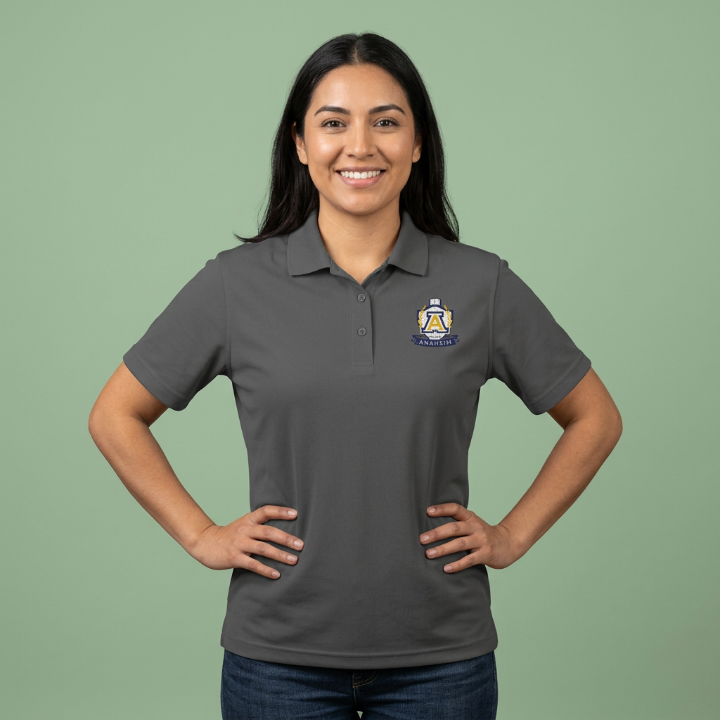 Anaheim High - Seal Crest Unisex Sport-Tek® PosiCharge® Competitor™ Polo (DTF) - Image 2