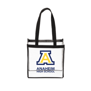 Anaheim High - Logo Clear Stadium Tote Bag