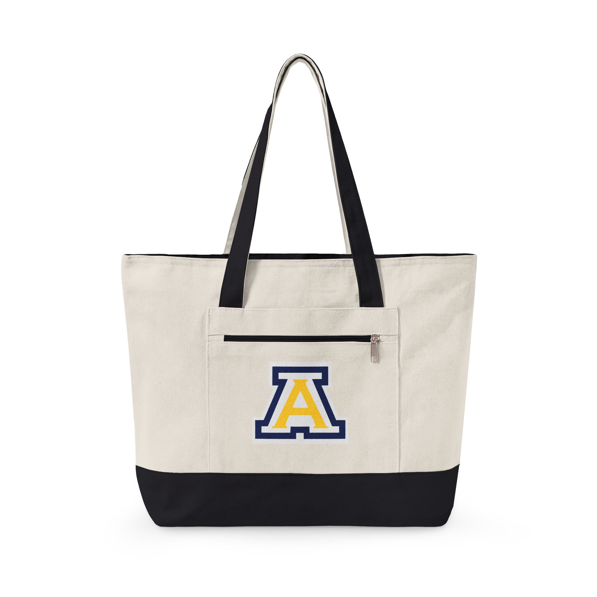 Anaheim High - Block A Logo Zippered Canvas Tote - Image 3