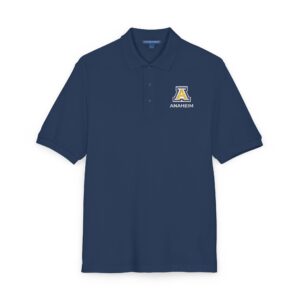 Anaheim High - Block A 1Line Logo Port Authority Unisex Polo Shirt  (Embroidery)