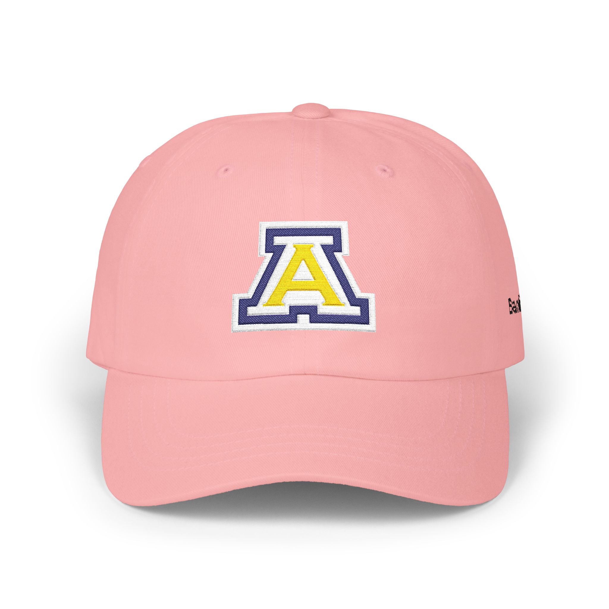 Anaheim High - Block A Personalized Name Light Colors Classic Adjustable Cap (Embroidery) - Image 11