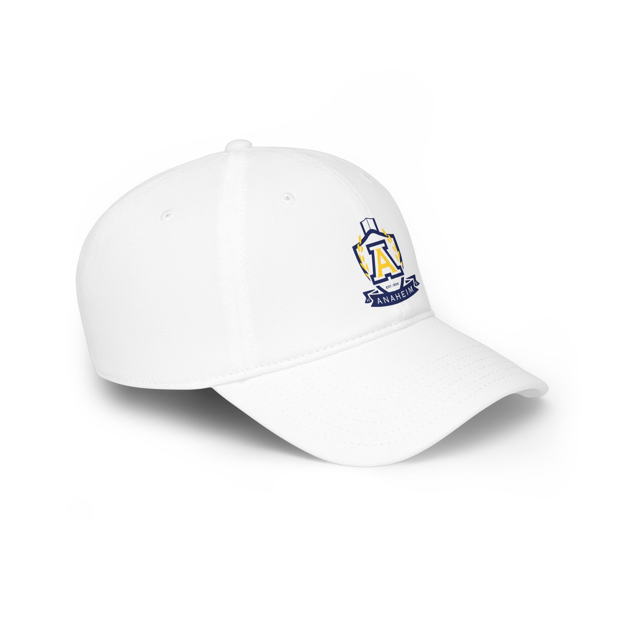 Anaheim High - Seal-Crest Logo Low Profile Baseball Cap (DTF) - Image 8