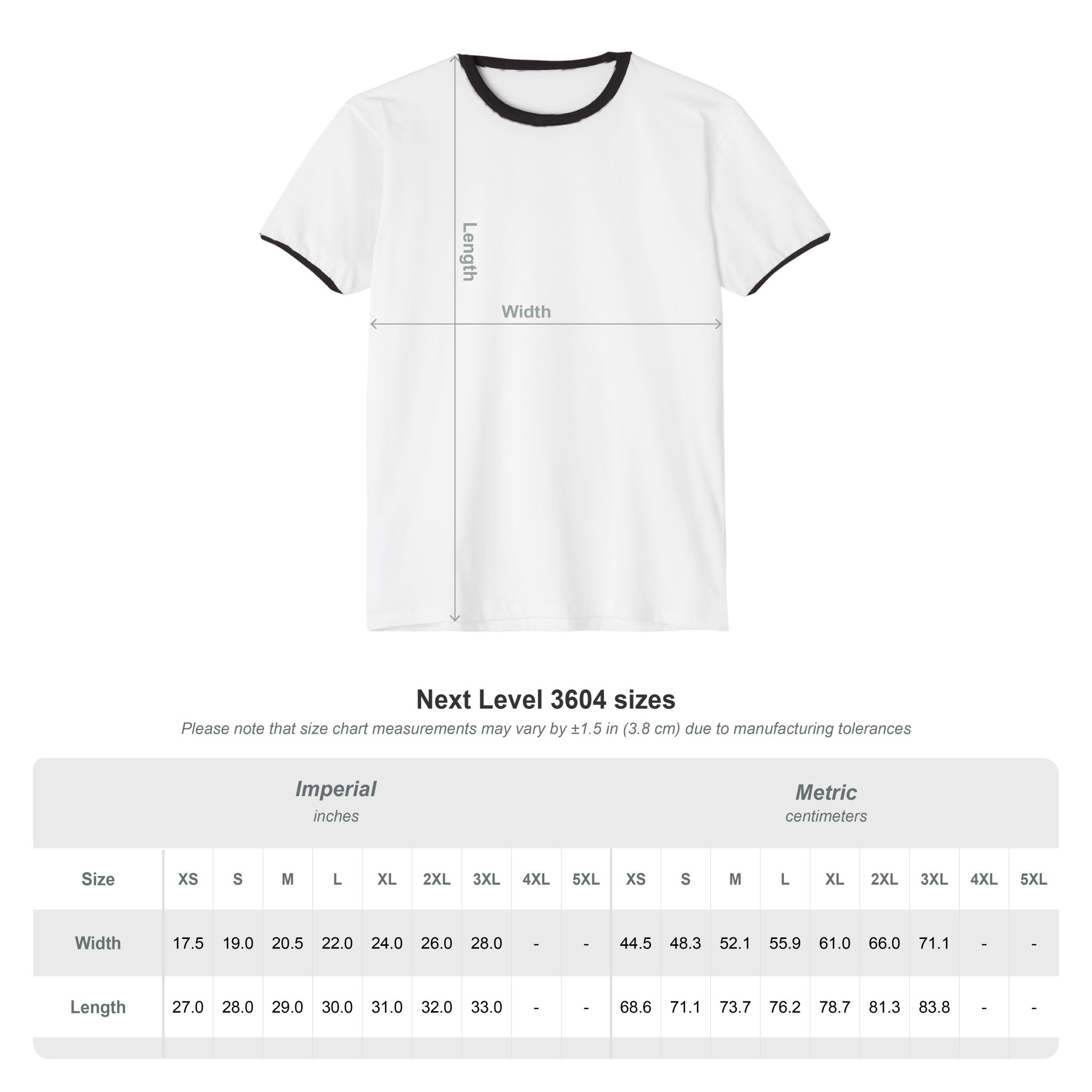 Anaheim High - Outline Name with Logo Unisex Cotton Ringer T-Shirt - Image 5