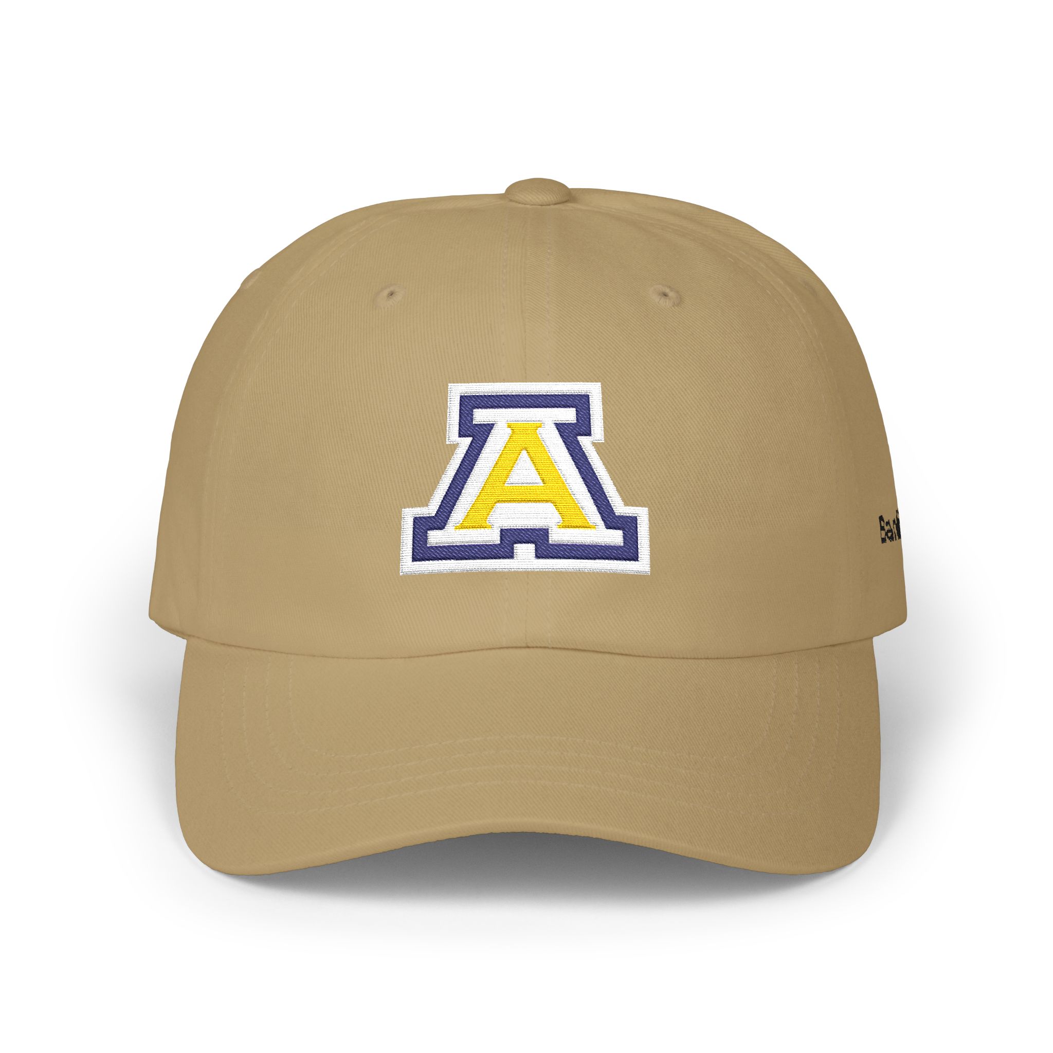 Anaheim High - Block A Personalized Name Light Colors Classic Adjustable Cap (Embroidery) - Image 9