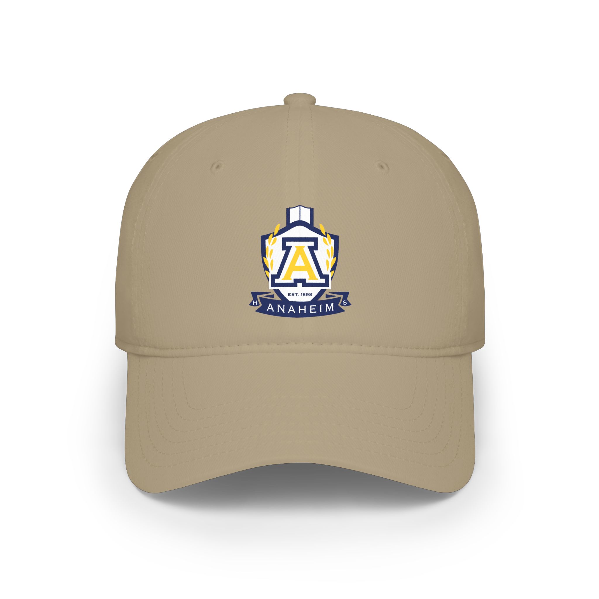 Anaheim High - Seal-Crest Logo Low Profile Baseball Cap (DTF)