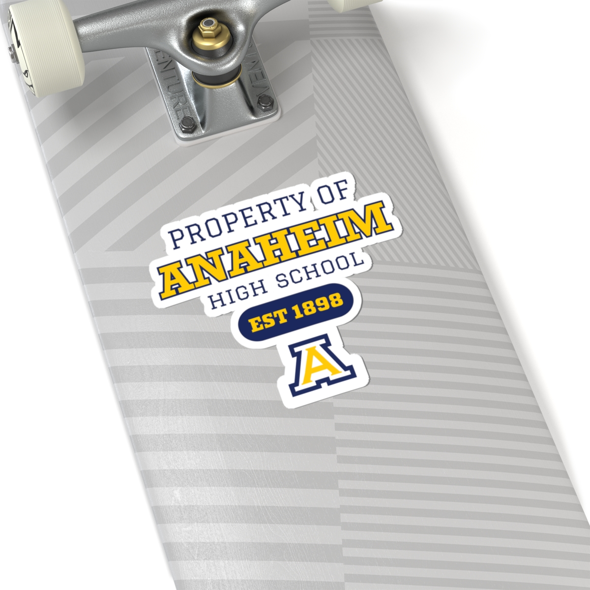 Anaheim High - Property of Anaheim Stickers - Image 8