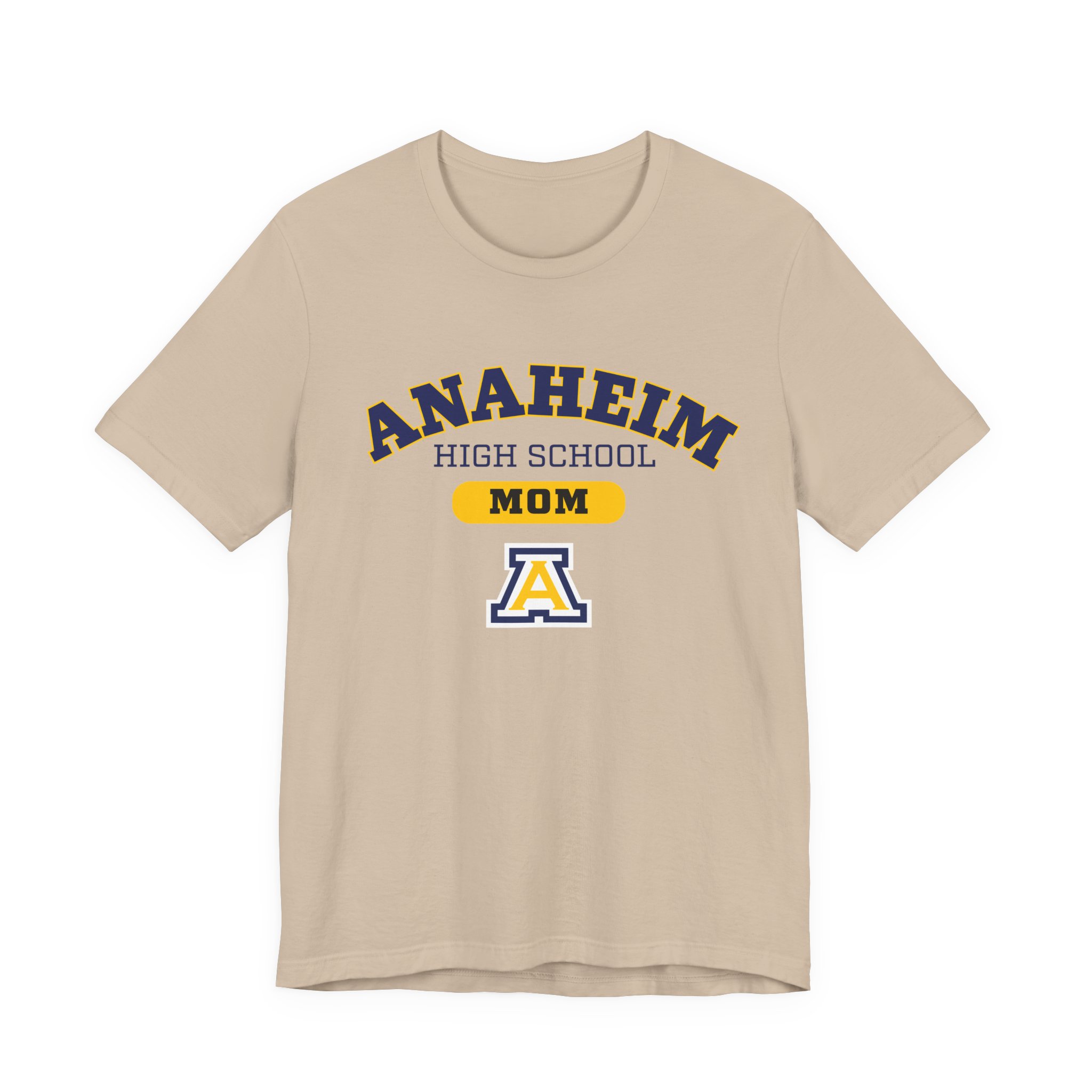 Anaheim High - Anaheim HS MOM Bella+Canvas Women's T-Shirt - Image 6