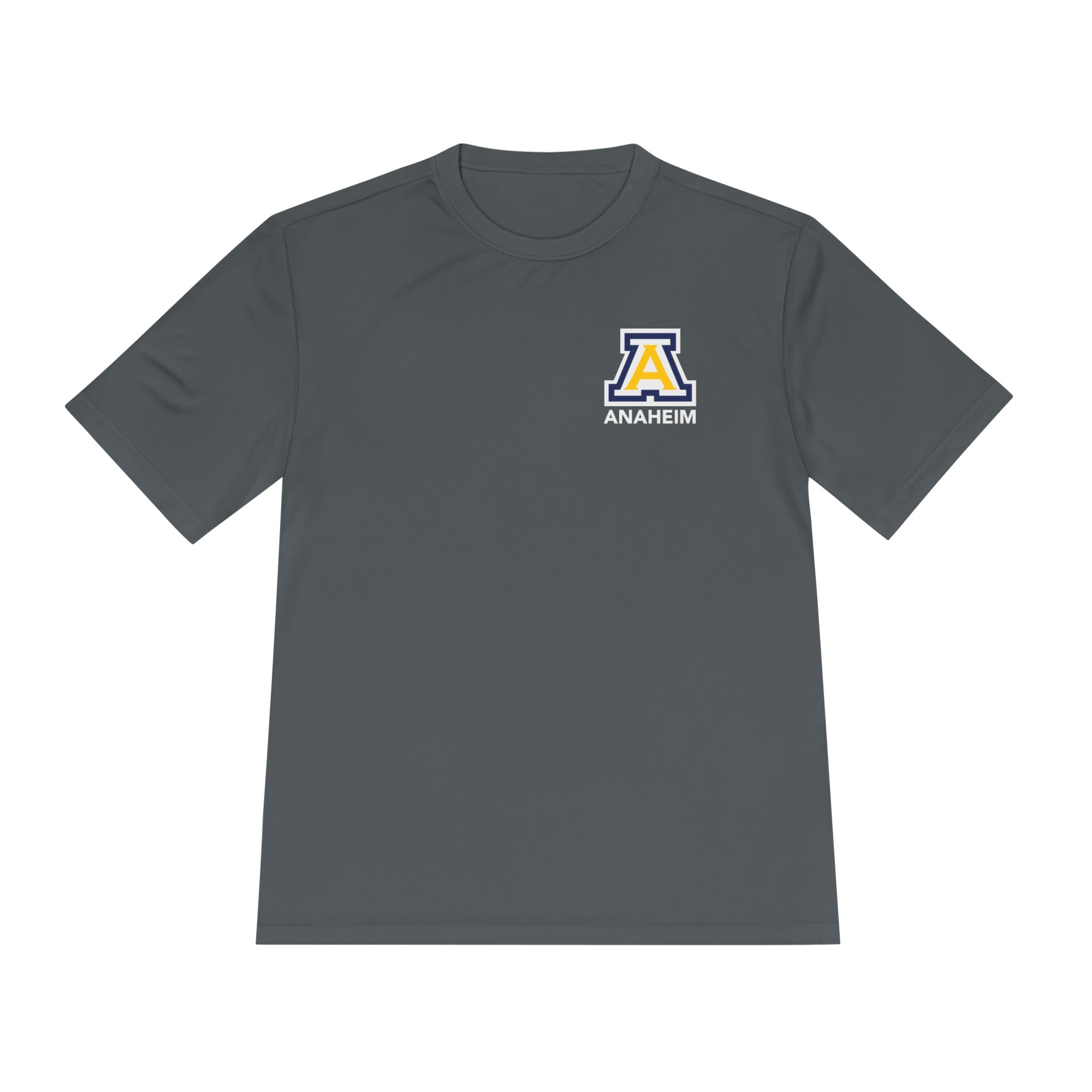 Anaheim High - Block A Logo Generic Sport-Tek Moisture Wicking T-Shirt (DTF) - Image 5