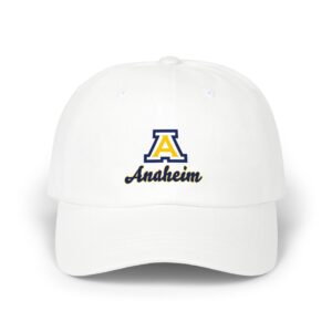 Anaheim High - Block A Logo and Script Classic Baseball Cap (DTF)