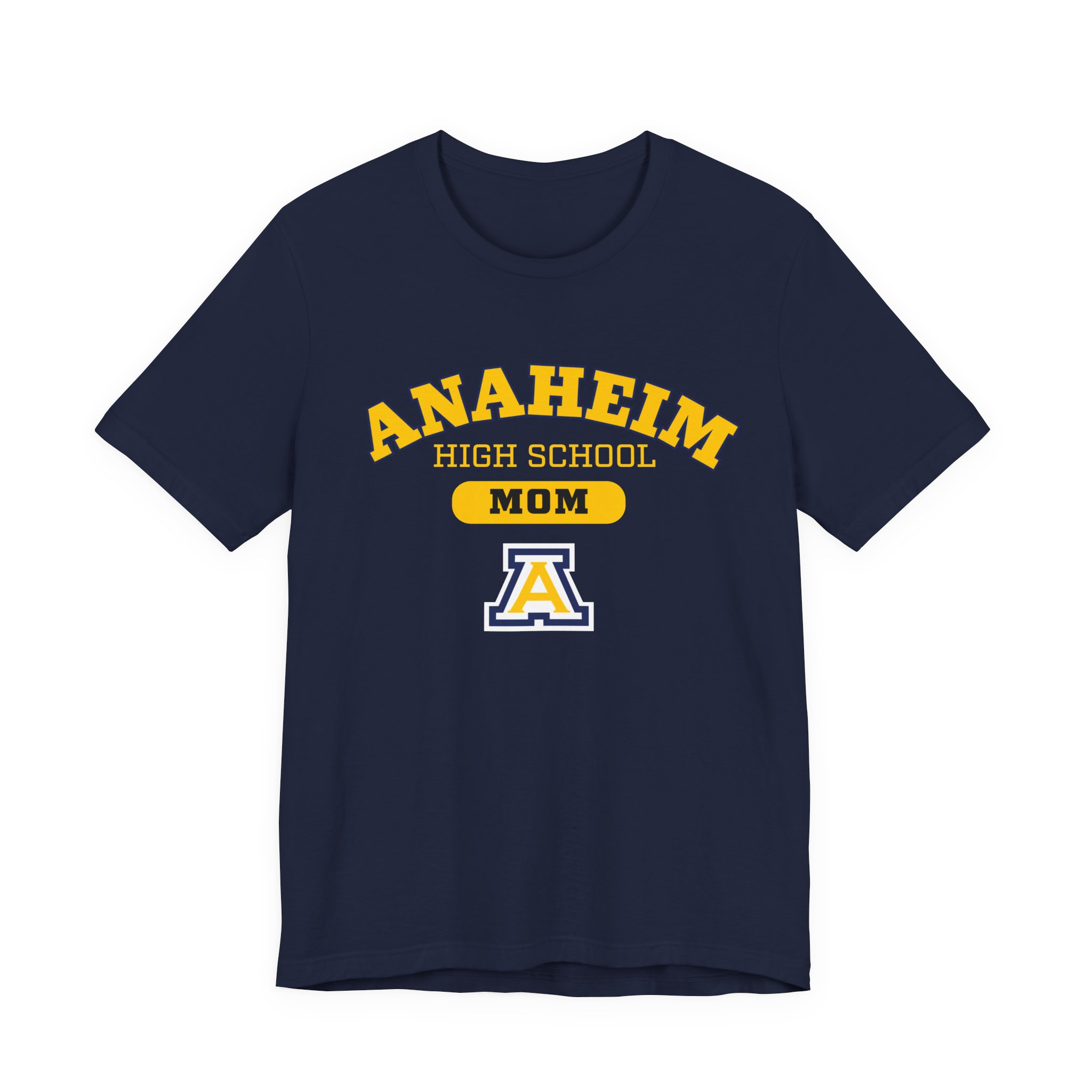 Anaheim High - Anaheim HS MOM Bella+Canvas Women's T-Shirt - Image 8