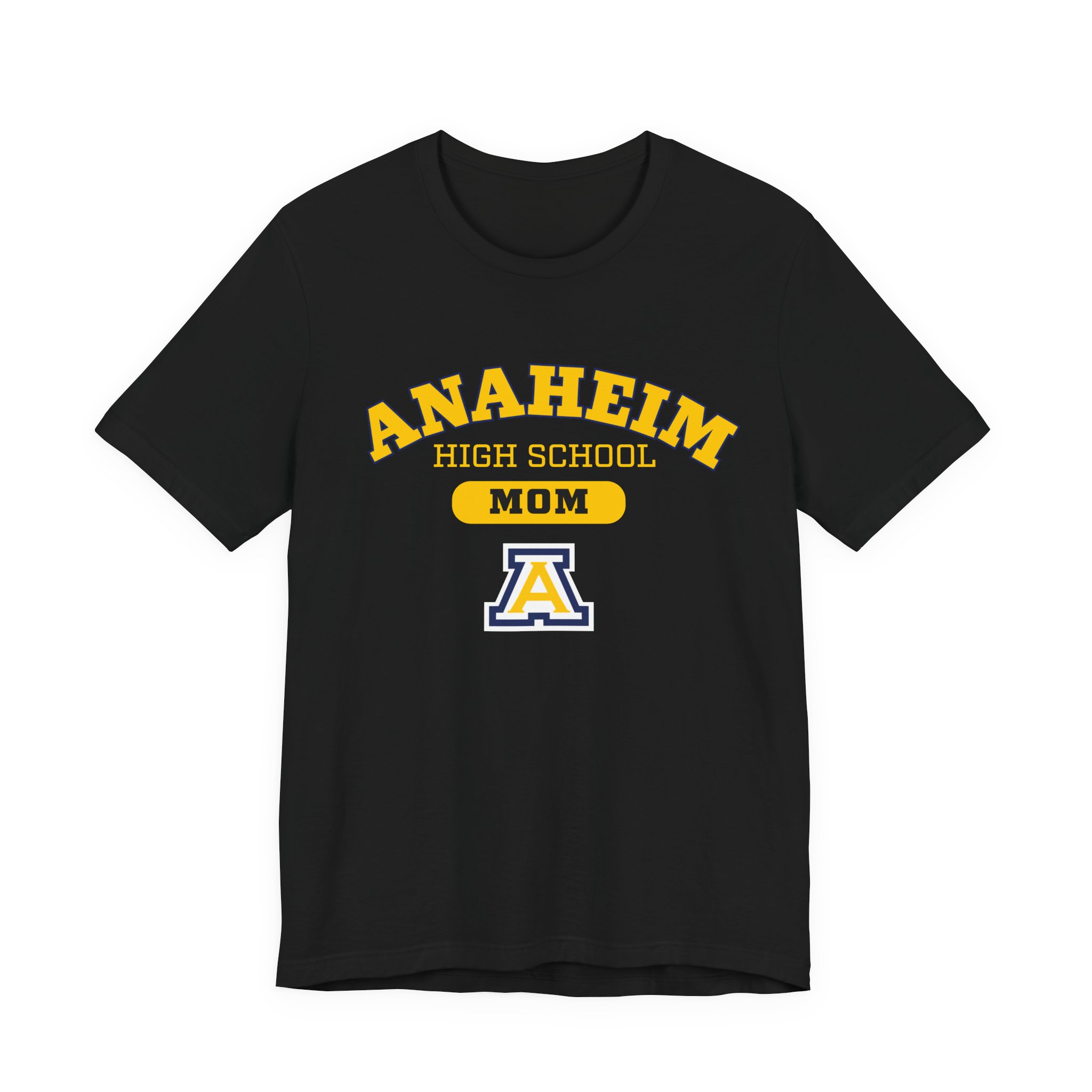 Anaheim High - Anaheim HS MOM Bella+Canvas Women's T-Shirt - Image 7