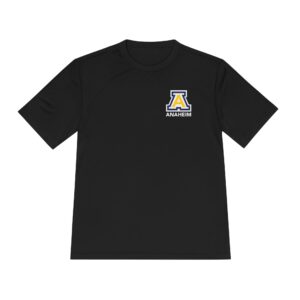Anaheim High - Block A Logo Generic Sport-Tek Moisture Wicking T-Shirt (DTF)